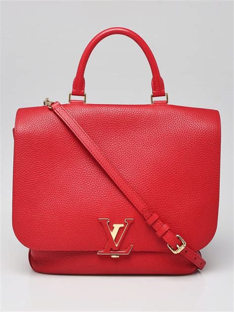 louis vuitton taurillon volta|LOUIS VUITTON Taurillon Volta Coquelicot .